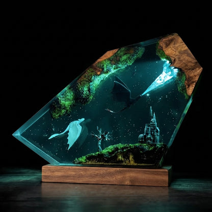 Toothless castle | HTTYD Lamp