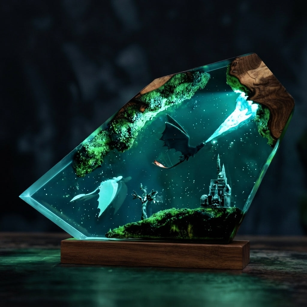 Toothless castle | HTTYD Lamp