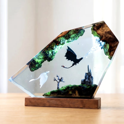 Toothless castle | HTTYD Lamp