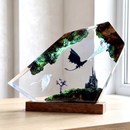 Toothless castle | HTTYD Lamp